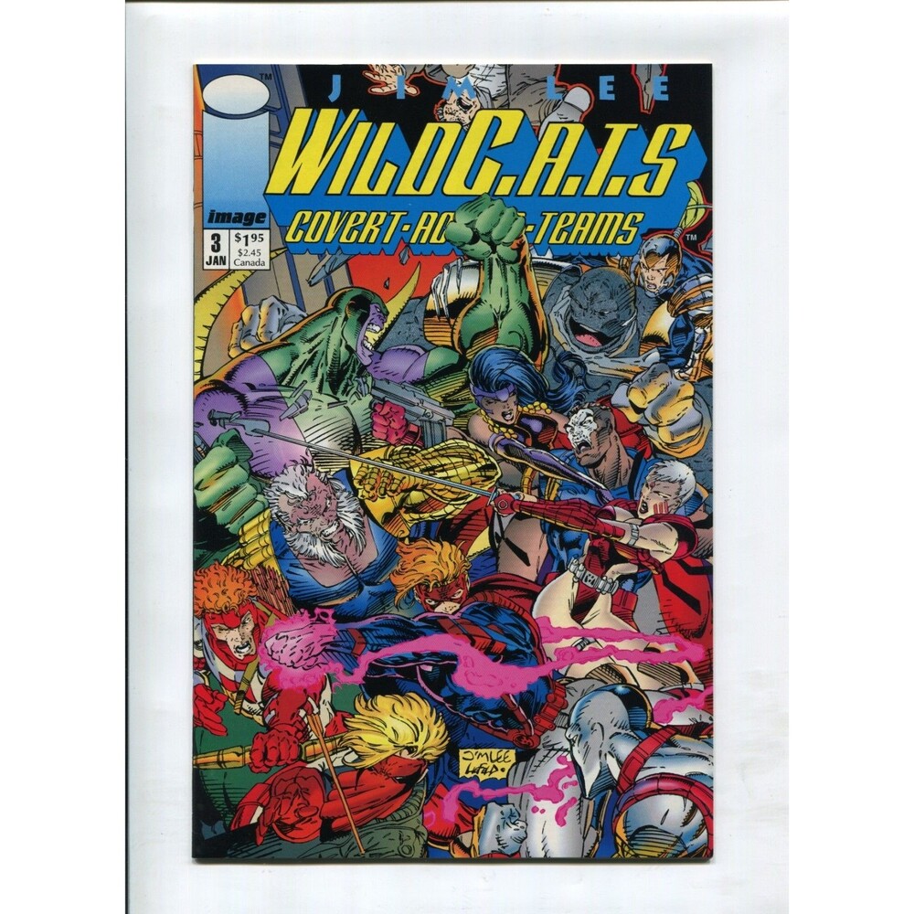 Wildcats Covert Action Teams #3 Image Comics 1992 Comic Book